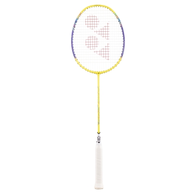 Yonex rakieta do badmintona Nanoflare 002 Clear (z ciężarem na rączce, elastyczna) żółta - naciągnięta -
